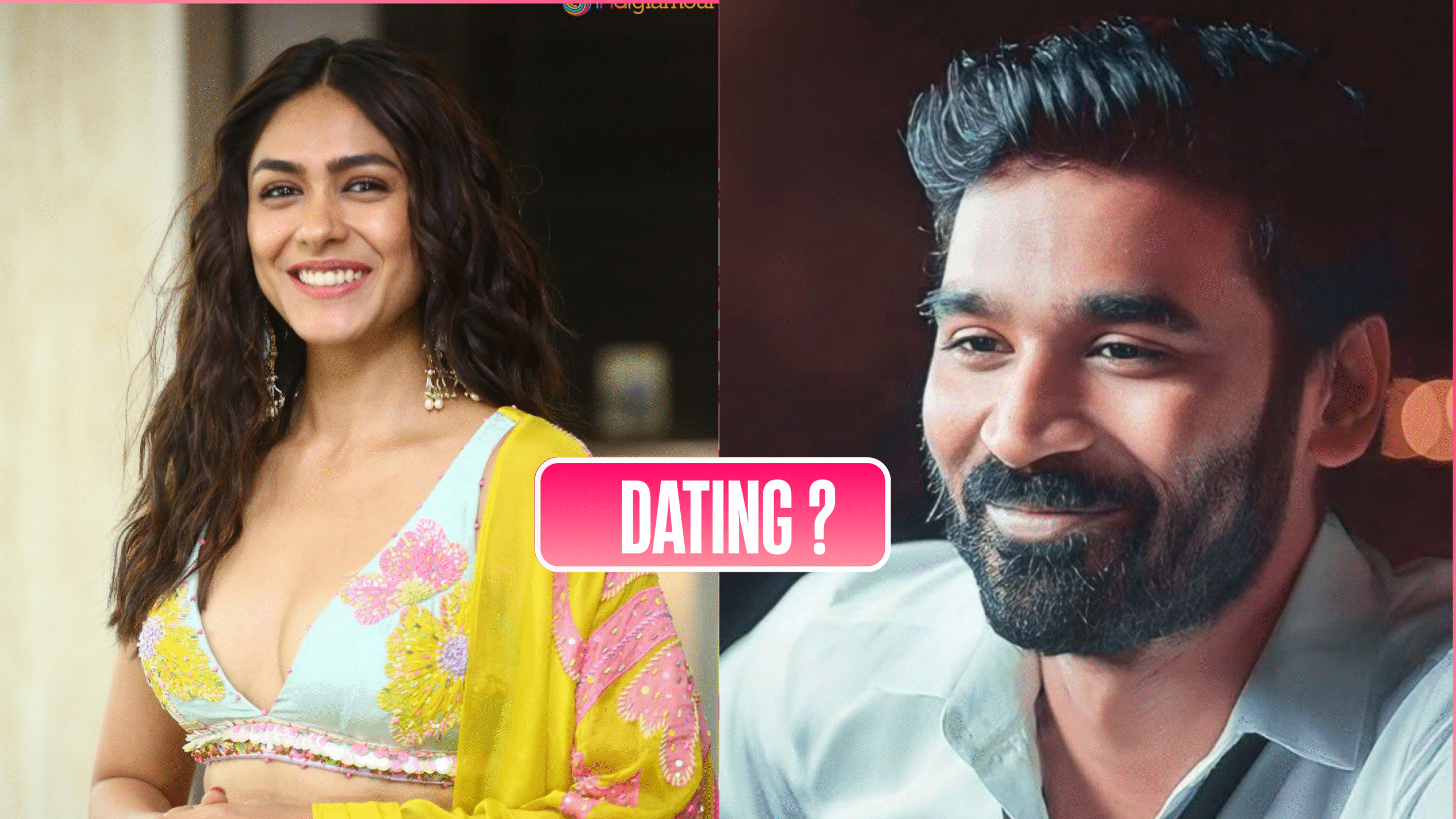 Dhanush and Mrunal Thakur are Dating?